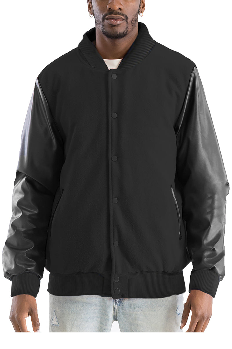 Melton Letterman Jacket-6