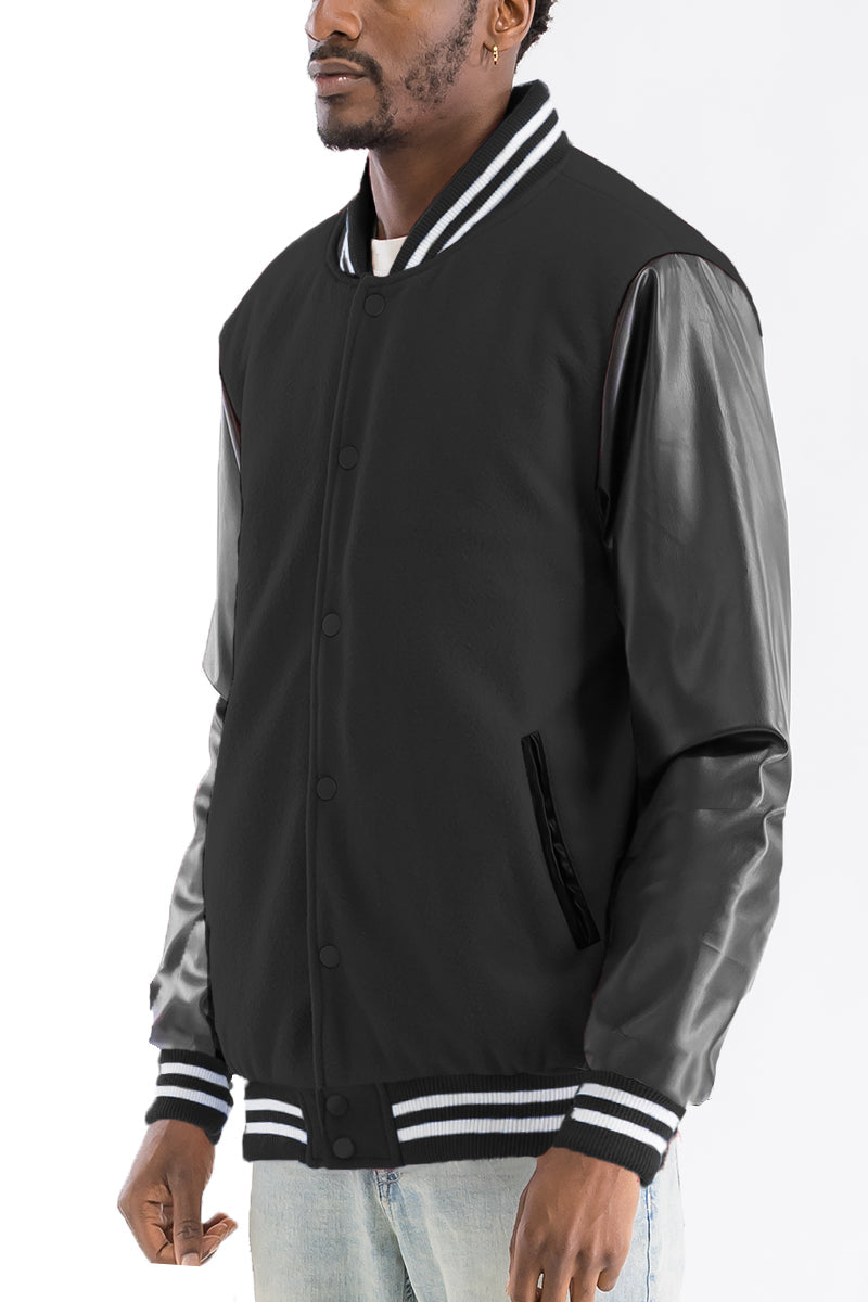 Melton Letterman Jacket-2