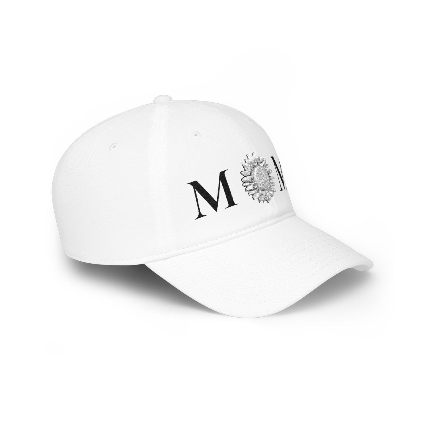 MOM sunflower hat gift for her embroidered mom baseball cap with sunflower mom design white or black mom hat cute mom aesthetic hat for moms