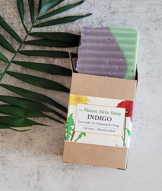 Indigo, Lavender & Chamomile Soap-1